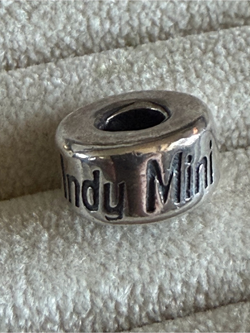 PANDORA-style Indy Mini Half Marathon Sterling Silver Charm Bead